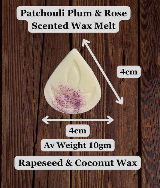 Patchouli Plum & Rose Wax Melts