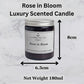 Roses in Bloom Scented Candle