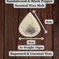 Sandalwood And Black Pepper Wax Melts